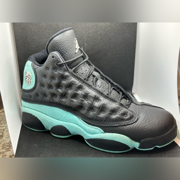 Jordan 13 RetroBlack Island Green *Size Men/8Woman